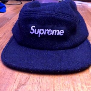Wool supreme camp cap